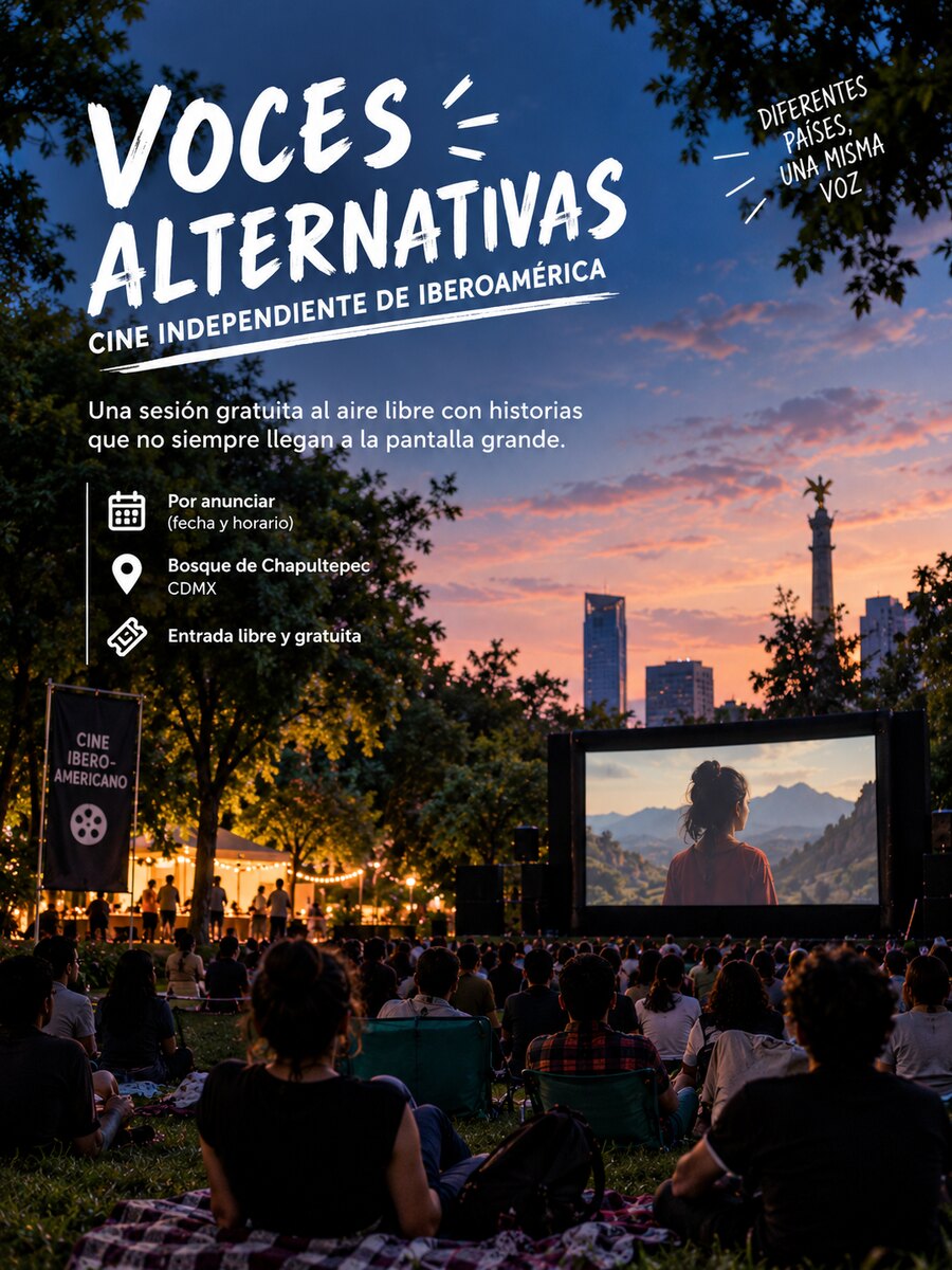 Voces alternativas: sesión gratuita en Chapultepec
