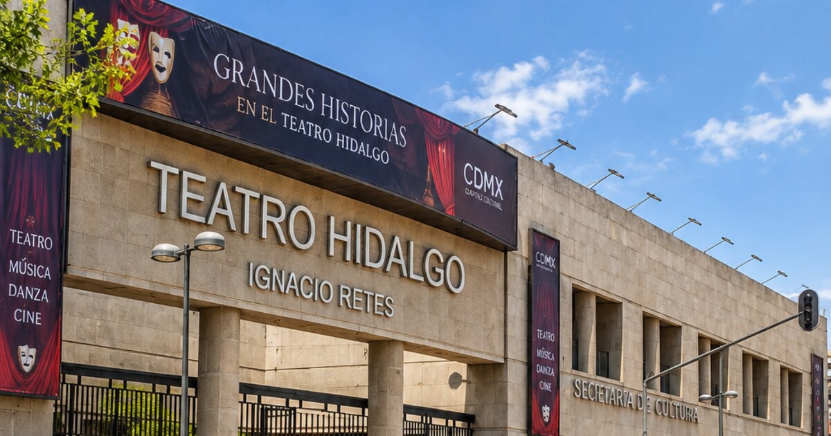 Teatro Hidalgo: uno de los símbolos emblematicos de la Ciudad de Mexico del siglo XIX