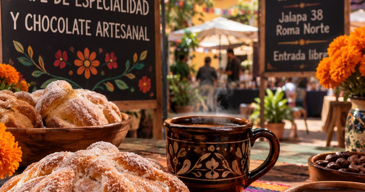 Festival de café y chocolate, edición pan de muerto