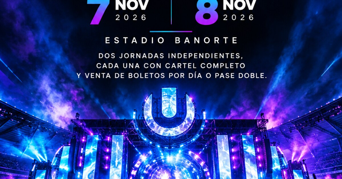 Ultra México 2026: 7 y 8 de noviembre en el Estadio Banorte