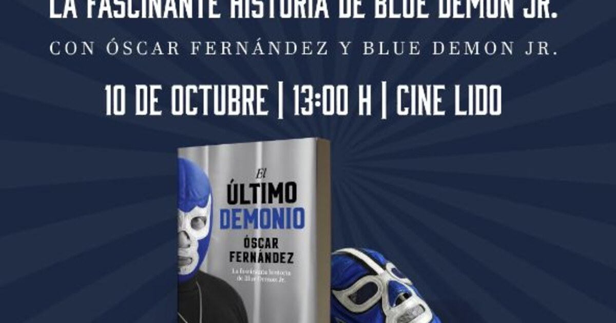 El último demonio, documental sobre Blue Demon Jr., con charla del luchador y su director